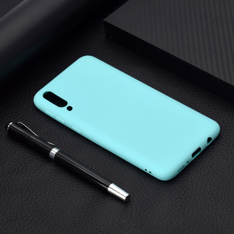 

For Galaxy A70 Candy Color TPU Case(Green)