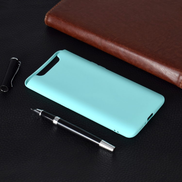 

For Galaxy A80 Candy Color TPU Case(Green)