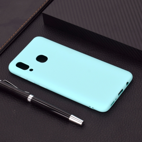 

For Galaxy M20 Candy Color TPU Case(Green)