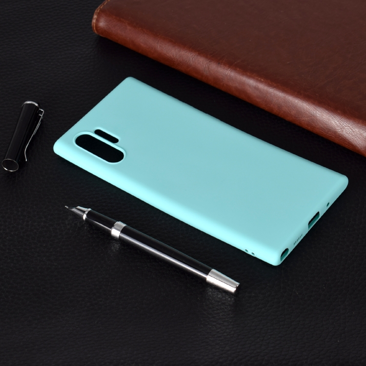 

For Galaxy Note10+ Candy Color TPU Case(Green)