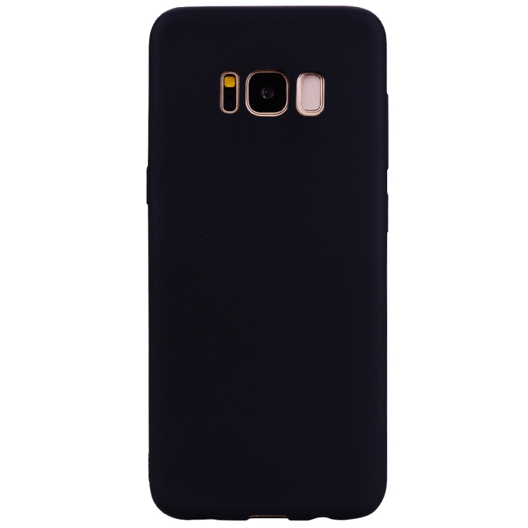 

For Galaxy S8 Candy Color TPU Case(Black)