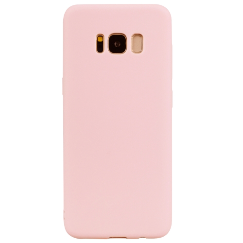 

For Galaxy S8+ Candy Color TPU Case(Pink)