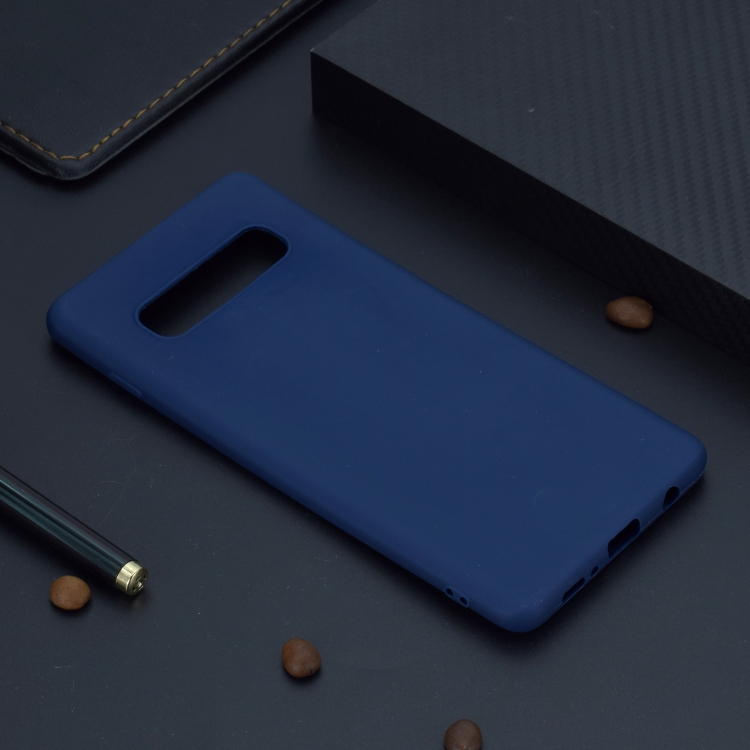 

For Galaxy S10 5G Candy Color TPU Case(Blue)