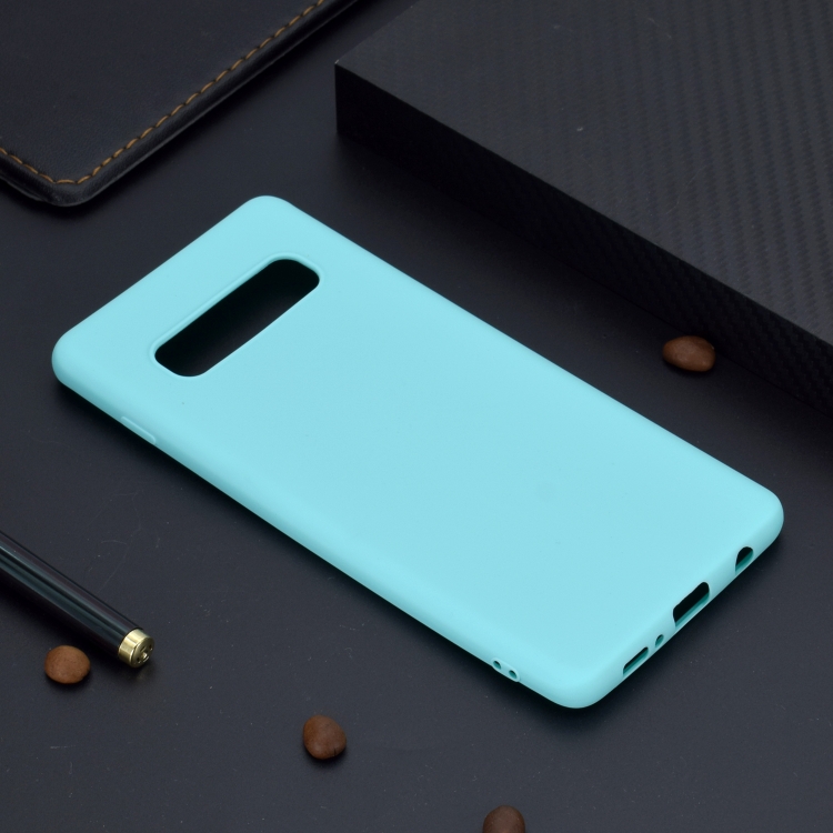 

For Galaxy S10+ Candy Color TPU Case(Green)