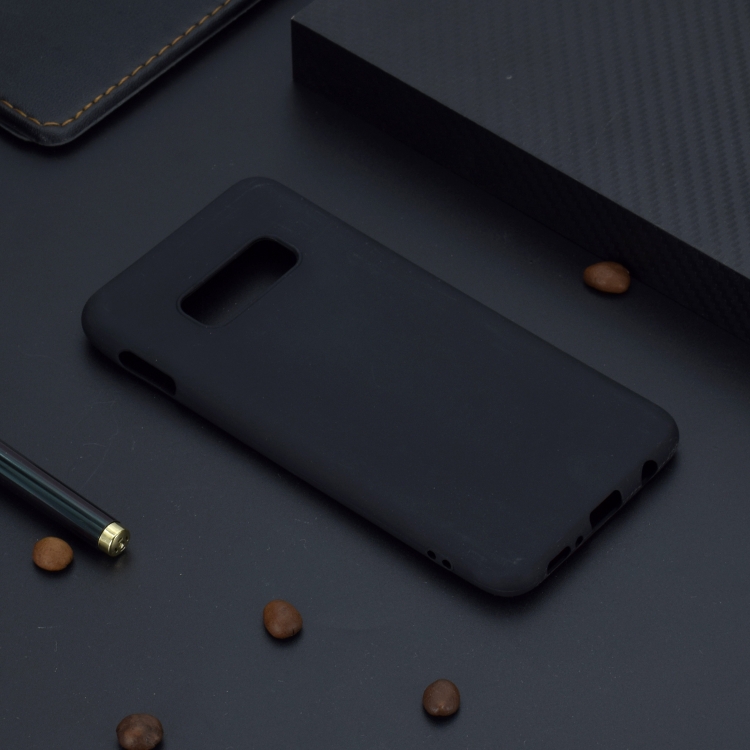 

For Galaxy S10e Candy Color TPU Case(Black)