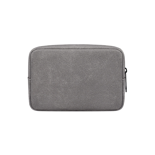 

DY04 Portable Digital Accessory Frosted PU Bag(Dark Grey)