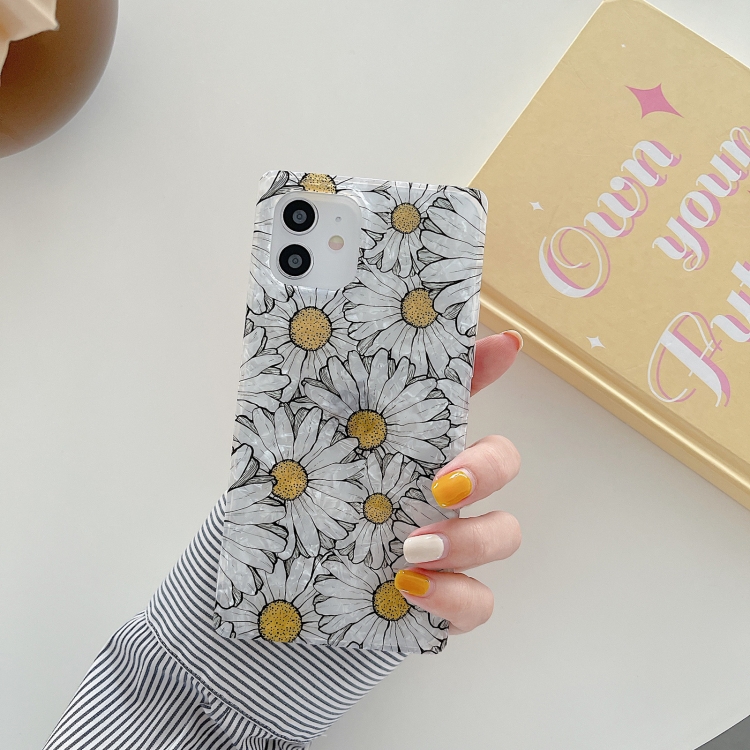 

Shockproof Square Protective Case For iPhone 11(Little Daisy)