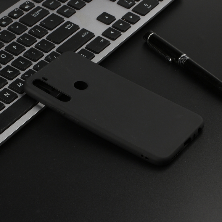 

For Xiaomi Redmi Note 8 Candy Color TPU Case(Black)
