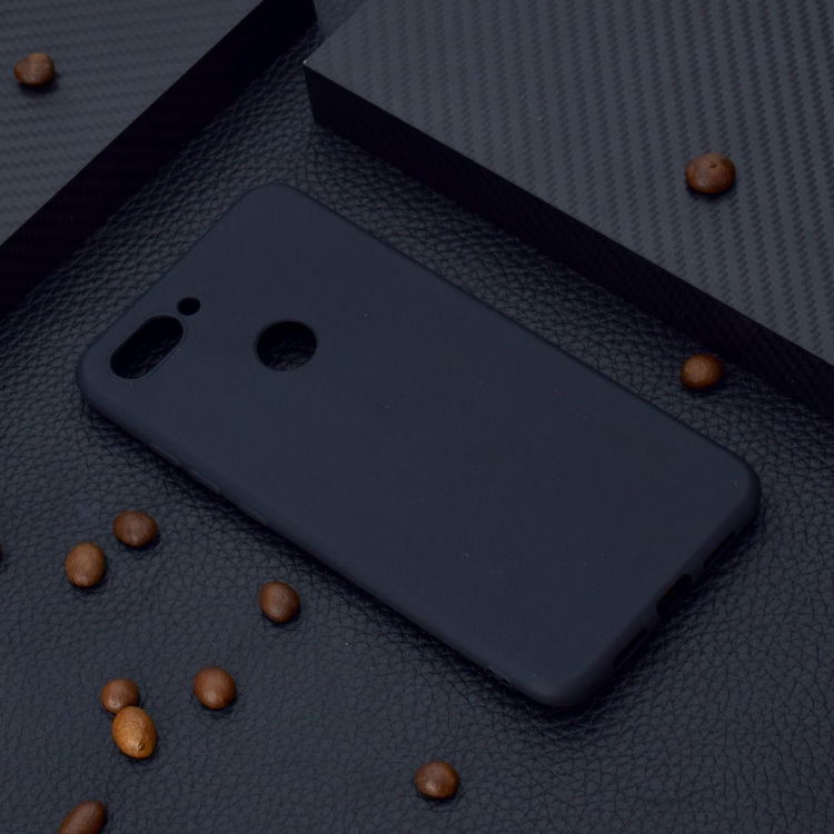 

For Xiaomi Mi 8 Lite Candy Color TPU Case(Black)
