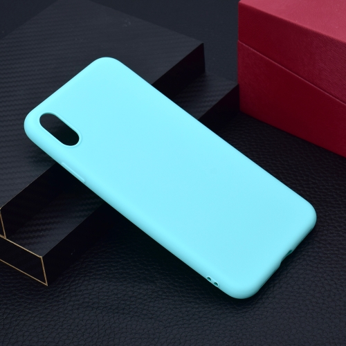 

For iPhone XS Max Candy Color TPU Case(Green)