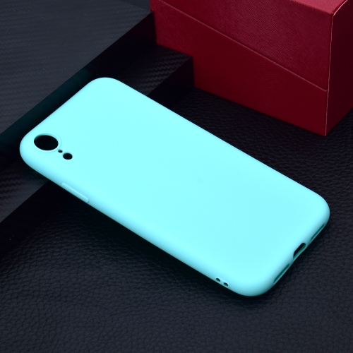 

For iPhone XR Candy Color TPU Case(Green)