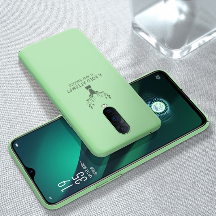 

For OPPO R17 Pro Elk Pattern Ultra-thin Soft TPU Full Coverage Protective Case(Matcha Green)