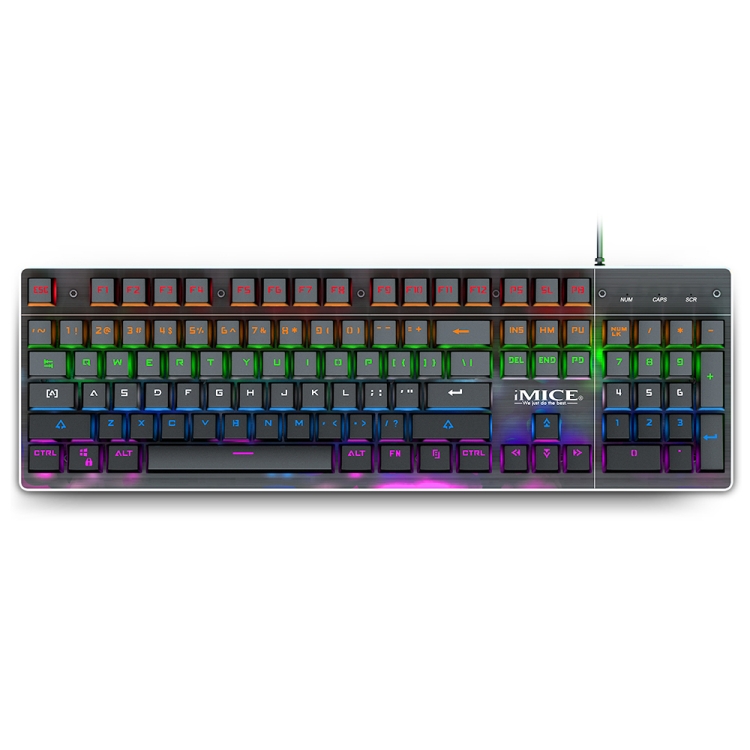 

iMICE MK-X80 104 Keys Mechanical Blue-axis Backlight Wired Gaming Keyboard