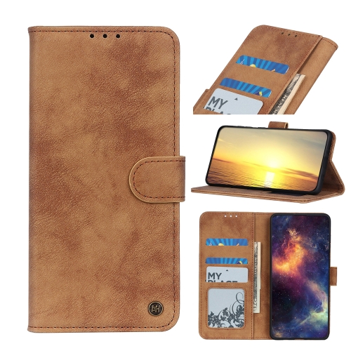 

Antelope Texture Magnetic Buckle Horizontal Flip PU Leather Case with Card Slots & Wallet & Holder For Nokia C10 / C20(Brown)