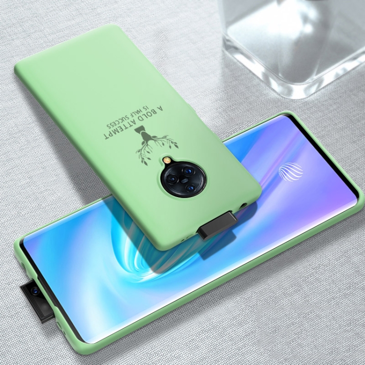 

For Vivo Nex 3 Elk Pattern Ultra-thin Soft TPU Full Coverage Protective Case(Matcha Green)