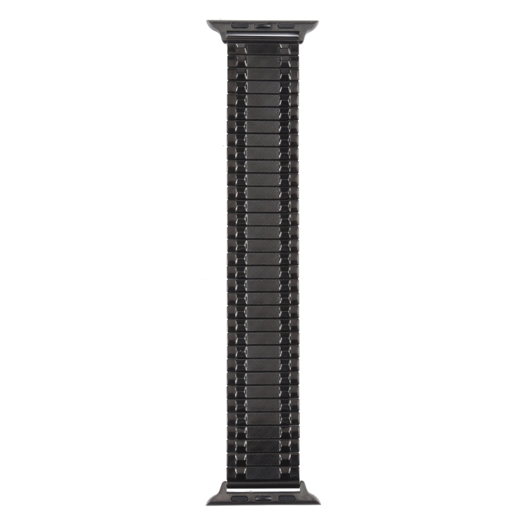 

Aluminum Alloy Steel Replacement Watchband For Apple Watch Series 6 & SE & 5 & 4 44mm / 3 & 2 & 1 42mm(Black)
