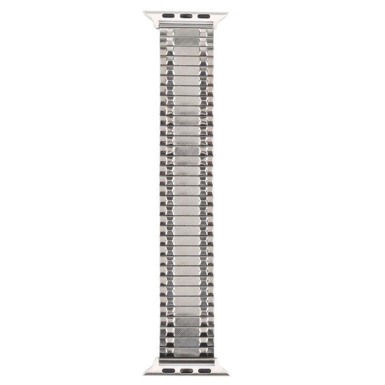 

Aluminum Alloy Steel Replacement Watchband For Apple Watch Series 6 & SE & 5 & 4 40mm / 3 & 2 & 1 38mm(Silver)