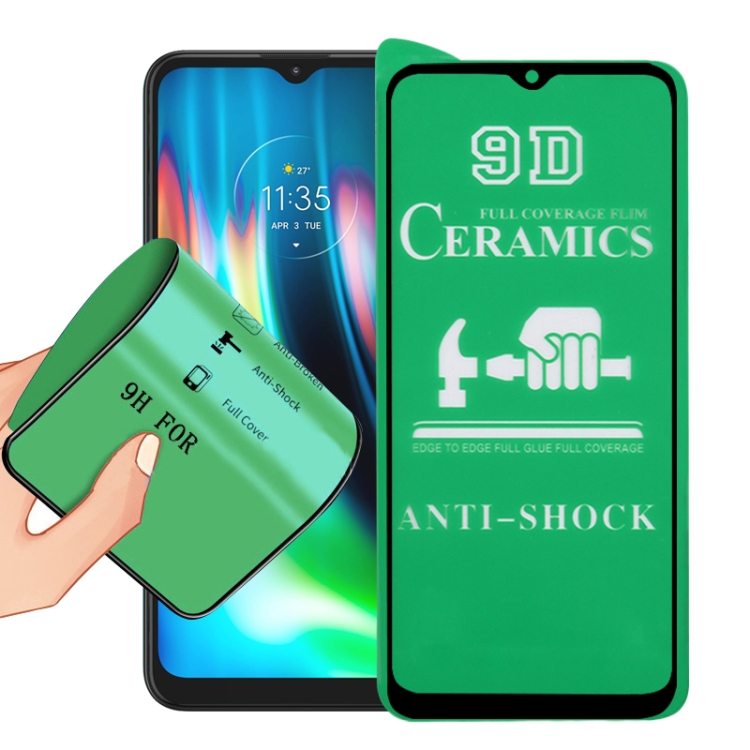 

For Motorola Moto G9 India 9D Full Screen Full Glue Ceramic Film