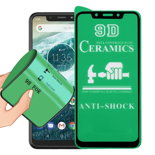 

For Motorola One / P30 Play 9D Full Screen Full Glue Ceramic Film