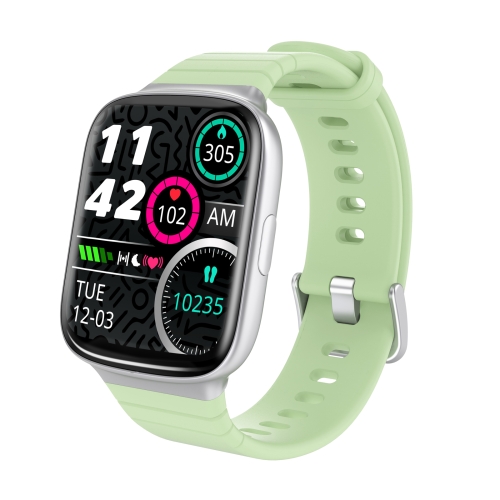 

CS169 1.69 inch IPS Screen 5ATM Waterproof Sport Smart Watch, Support Sleep Monitoring / Heart Rate Monitoring / Sport Mode / Incoming Call & Information Reminder(Green)