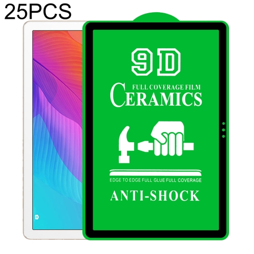 

For Huawei Enjoy Tablet 2 10.1 inch 25 PCS 9D Full Screen Full Glue Ceramic Film