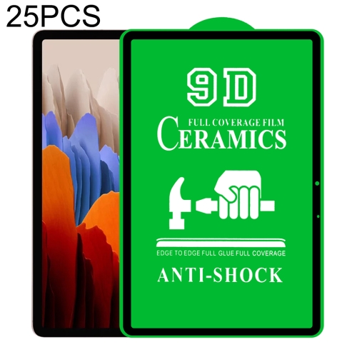 

For Samsung Galaxy Tab S7 11 inch 25 PCS 9D Full Screen Full Glue Ceramic Film