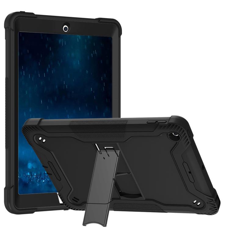 Silicone + PC Shockproof Protective Case with Holder For iPad 9.7 inch (2017/2018)(Black)
Silicone + PC Shockproof Protective Case with Holder For iPad 9.7 inch (2017/2018)(Black)
