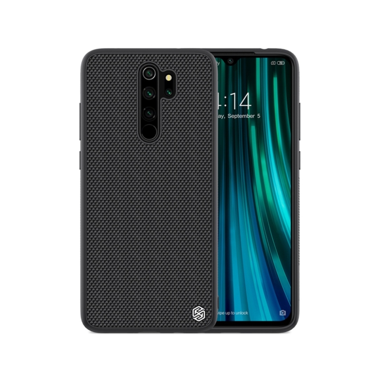 

For Xiaomi Redmi Note 8 Pro NILLKIN 3D Textured Nylon Fiber PC + TPU Protective Case(Black)