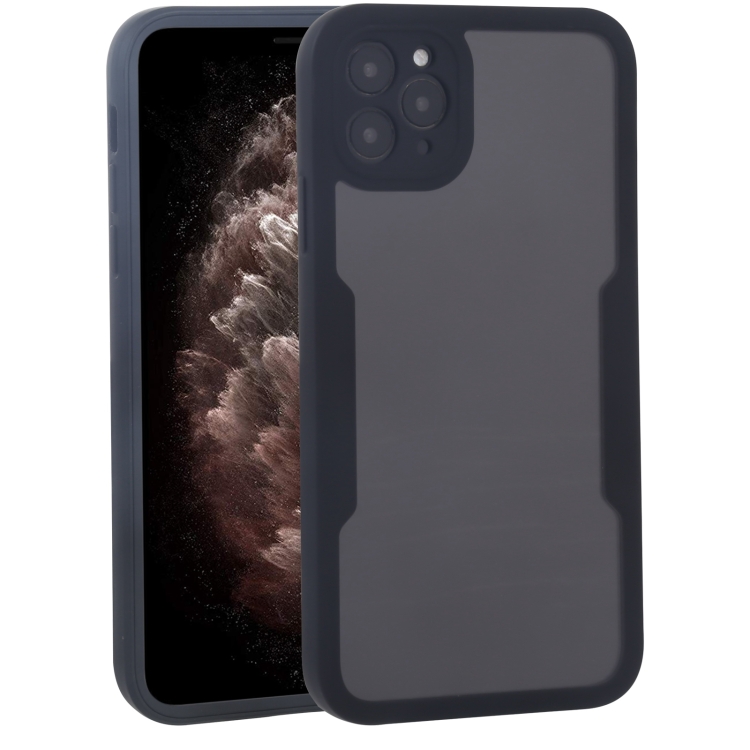 

Acrylic + TPU 360 Degrees Full Coverage Shockproof Protective Case For iPhone 11 Pro(Black)