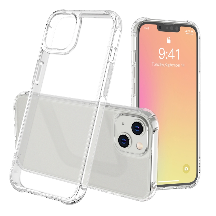 

LESUDESIGN Proud Bear Series TPU + Tempered Glass Matte Anti-fall Phone Protective Case with Sound Conversion Design For iPhone 13