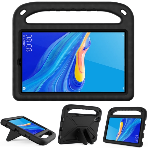 

For Huawei MediaPad M6 8.4 Handle Portable EVA Shockproof Anti Falling Protective Case with Triangle Holder(Black)