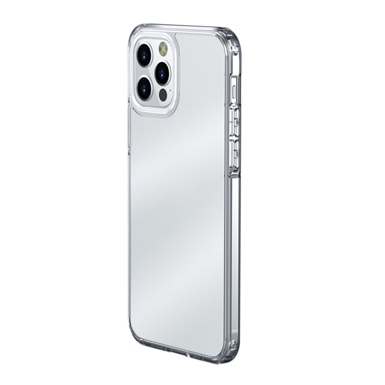 

Ice-Crystal Matte PC+TPU Four-corner Airbag Shockproof Case For iPhone 12 Pro Max(Transparent)