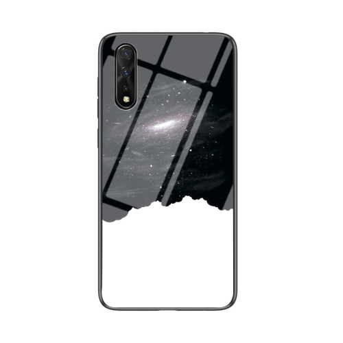 

For vivo iQOO Neo Starry Sky Painted Tempered Glass TPU Shockproof Protective Case(Cosmic Starry Sky)
