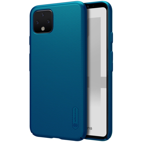 

For Google Pixel 4 XL NILLKIN Frosted Concave-convex Texture PC Protective Case(Blue)