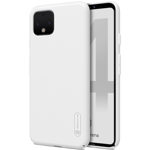 

For Google Pixel 4 NILLKIN Frosted Concave-convex Texture PC Protective Case(White)