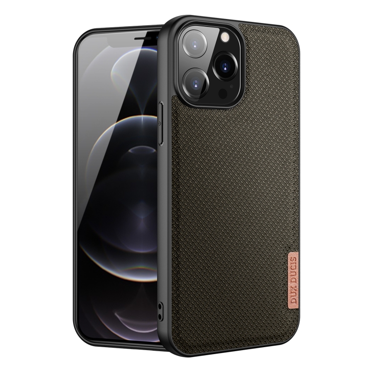 

DUX DUCIS Fino Series PU + TPU Protective Case For iPhone 13 Pro Max(Green)