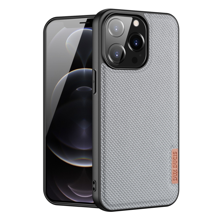 

DUX DUCIS Fino Series PU + TPU Protective Case For iPhone 13 Pro(Blue)
