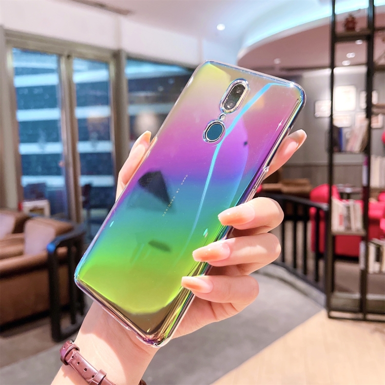 

For OPPO A9 2020 Colorful Electroplating PC Protective Case