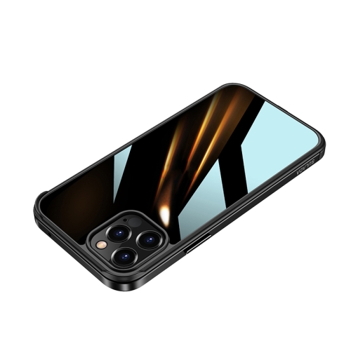 

SULADA Shockproof Aviation Aluminum Metal Frame + Nano Glass + TPU Protective Case For iPhone 11 Pro Max(Black)