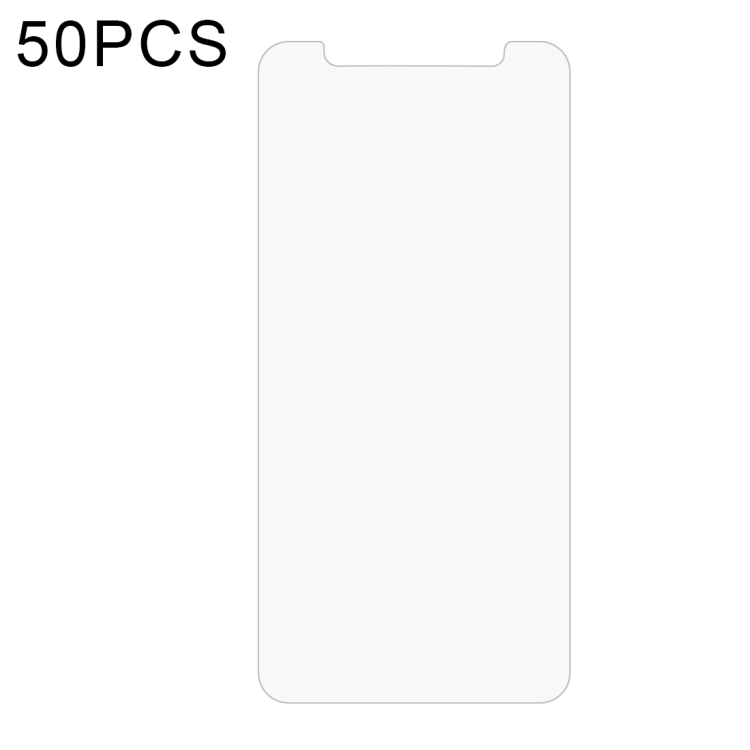 

For Cubot Note 9 50 PCS 0.26mm 9H 2.5D Tempered Glass Film