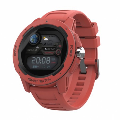 

HT6 1.4 inch IPS Color Screen IP68 Waterproof Smart Watch, Support Sleep Monitoring / Heart Rate Monitoring / Medication Reminder / Multi-exercise Mode(Red)