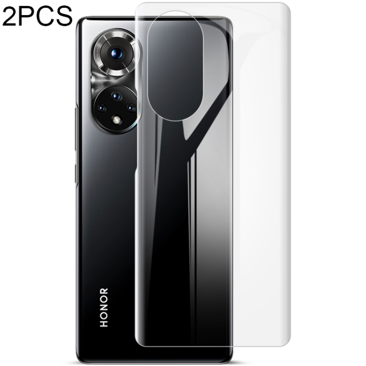 

For Honor 50 Pro 5G 2 PCS IMAK 0.15mm Curved Full Screen Protector Hydrogel Film Back Protector