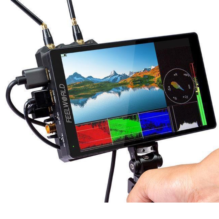 

FEELWORLD F7 PRO NEW 1920x1200 7 inch LCD Screen HDMI 4K Highlight 500Nits Touch Camera Monitor