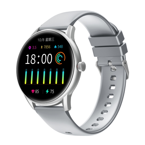 

WIWU SW04 1.3 inch HD 3D Curved IPS Screen Smart Watch, Support Heart Rate / Sleep Detection & 13 Sport Modes(Gray)