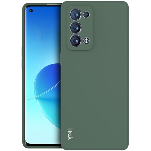 

For OPPO Reno6 Pro+ 5G IMAK UC-4 Series Straight Edge TPU Soft Protective Case(Dark Green)