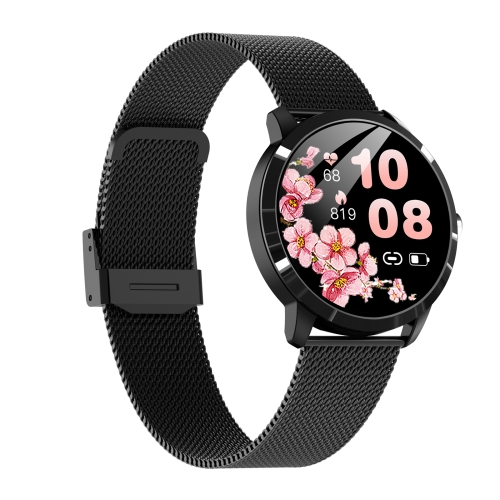 

Q8L 1.09 inch IPS Color Screen Bluetooth 5.0 IP67 Waterproof Smart Watch, Support Sleep Monitoring/Blood Oxygen Monitoring/Women Menstrual Cycle Reminder/Multi-exercise Mode(Black)