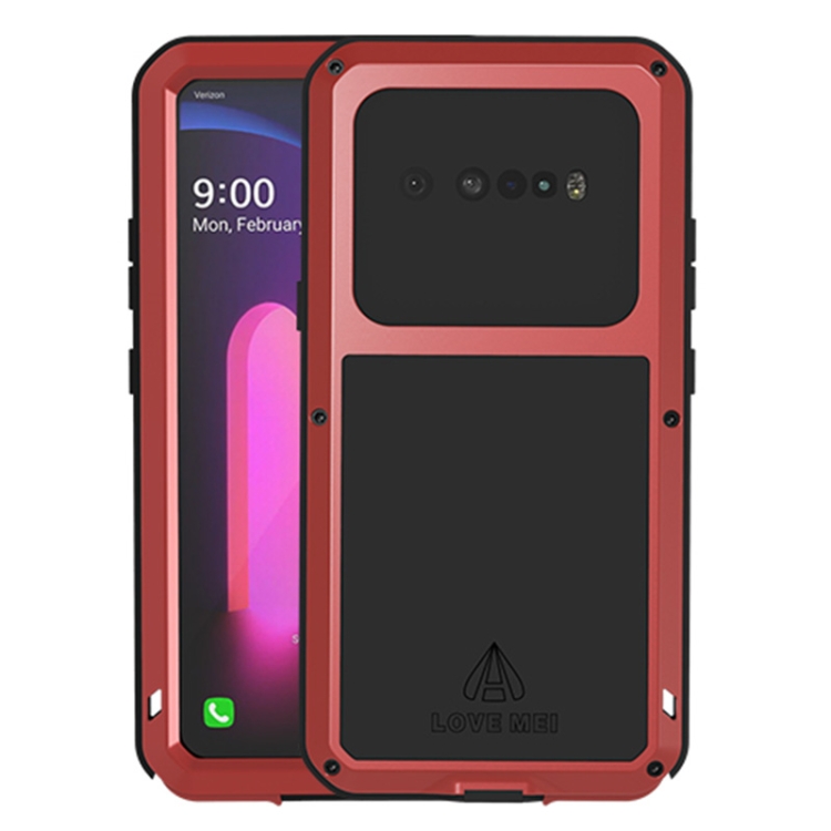 For LG V60 ThinQ 5G LOVE MEI Metal Shockproof Waterproof Dustproof Protective Case with Glass(Red)
For LG V60 ThinQ 5G LOVE MEI Metal Shockproof Waterproof Dustproof Protective Case with Glass(Red)