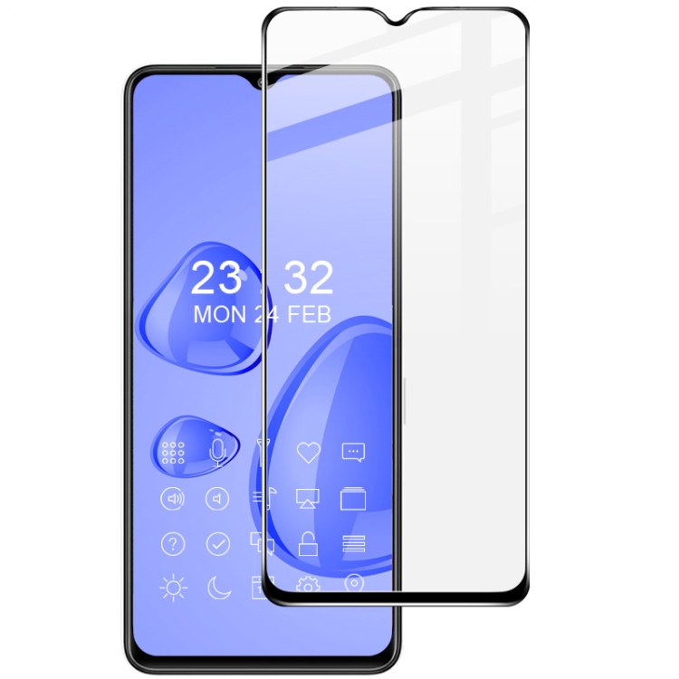 

For OPPO A16 IMAK 9H Surface Hardness Full Screen Tempered Glass Film Pro+ Series