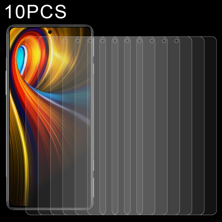 

For Xiaomi Poco F3 GT 10 PCS 0.26mm 9H 2.5D Tempered Glass Film