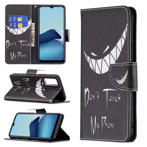 

For vivo Y20 Colored Drawing Pattern Horizontal Flip Leather Case with Holder & Card Slots & Wallet(Smirk)